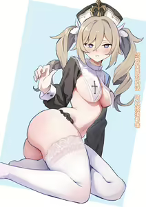 Page 5 of Genshin Mousou series-babara|原神妄想系列-芭芭拉 - preview thumbnail