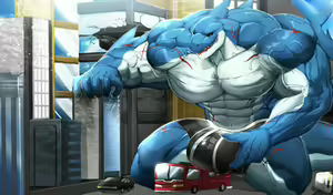 Bulked Shark — hentai manga cover on Fhentai