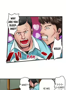 Page 14 of Dick Me Up Inside | Mezametara Sounyuu Sunzen. Nikushoku Danshi Ryou de Utatane Joshi wa Naburareru - preview thumbnail