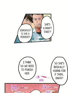 Page 9 of Dick Me Up Inside | Mezametara Sounyuu Sunzen. Nikushoku Danshi Ryou de Utatane Joshi wa Naburareru - preview thumbnail