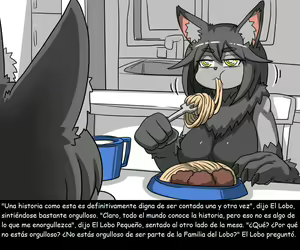 Page 4 of Small Wolf and Three Sows - preview thumbnail