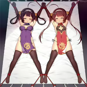 Ping Hai and Ning Hai Tickling Pleasure Training — hentai manga cover on Fhentai