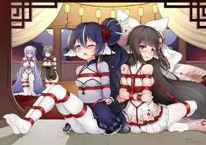 宵月＆春月 — hentai manga cover on Fhentai