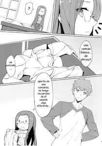 Page 4 of Rider-san to Hadawai. | Rider and naked white shirt. - preview thumbnail
