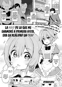 Hatsukoi no Maid-san ga Jitsu wa Otokonoko datta Ken — hentai manga cover on Fhentai