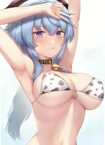 Ganyu Cocogoat 🍼🐄 甘雨 — hentai manga cover on Fhentai