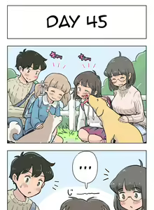 Page 46 of 100-Nichigo Ni Aiken To Sex Suru Jimi Kyonyuu Megane-Chan - preview thumbnail