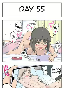 Page 56 of 100-Nichigo Ni Aiken To Sex Suru Jimi Kyonyuu Megane-Chan - preview thumbnail