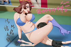 Page 10 of Wrestling queen - preview thumbnail