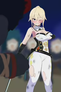 Page 15 of ヒルチャール敗北ジン団長 - preview thumbnail
