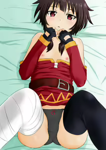 Page 7 of Megumin ga 1-nichi 1-kai Ero OK o Jouken ni Isourou Shite Kita Hanashi 30 - preview thumbnail