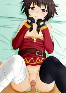 Page 9 of Megumin ga 1-nichi 1-kai Ero OK o Jouken ni Isourou Shite Kita Hanashi 30 - preview thumbnail