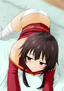 Page 12 of Megumin ga 1-nichi 1-kai Ero OK o Jouken ni Isourou Shite Kita Hanashi 28 - preview thumbnail