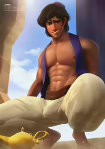 Aladdin — hentai manga cover on Fhentai