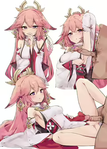 Page 2 of Yae miko - preview thumbnail