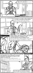 Page 3 of Lolita Comicalized "Afterword" | 만화로 쉽게 읽는 롤리타 "후기" - preview thumbnail