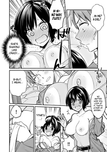 Page 12 of "Asoko no Kyunkyun ga Tomaranai noo...!" Baretara Out!? Dansou Kyonyuu ♀ to Chikan Manin Densha 1 | "That Tingling Down There Won't Stop...!" What if I get caught!? A Girl With Big Tits Being Assaulted in a Packed Train 1 - preview thumbnail