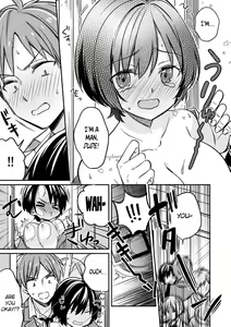 Page 25 of "Asoko no Kyunkyun ga Tomaranai noo...!" Baretara Out!? Dansou Kyonyuu ♀ to Chikan Manin Densha 1 | "That Tingling Down There Won't Stop...!" What if I get caught!? A Girl With Big Tits Being Assaulted in a Packed Train 1 - preview thumbnail