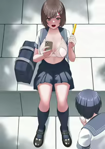 Page 4 of Onnanoko ga Toorisugari ni Jikan Teishi de Itazura Sareru - preview thumbnail