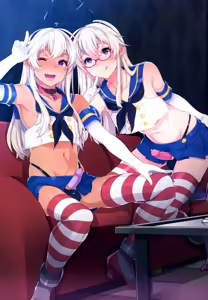 Page 7 of Haishin! Shimakaze-kun no Heya Soushuuhen - preview thumbnail