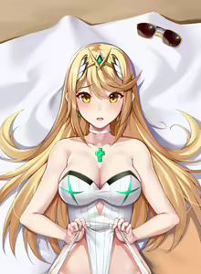 Page 3 of Mythra Dakimakura - preview thumbnail