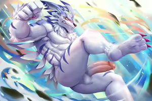Page 3 of WereGarurumon - preview thumbnail