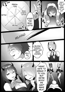 Page 3 of Sakubatsu ~Succubus Shimai ni Kachiku ni sarete Ochinchin o Shiborasechau Ohanashi~ | Sakubatsu ~Turned into Livestock and Getting our Penises Milked by Succubus Sisters~ - preview thumbnail