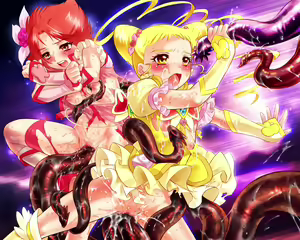 Page 45 of Pretty Cure All Heroine - preview thumbnail