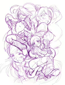 Page 54 of Pretty Cure All Heroine - preview thumbnail