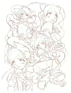 Page 64 of Pretty Cure All Heroine - preview thumbnail