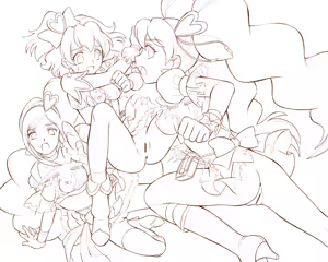 Page 65 of Pretty Cure All Heroine - preview thumbnail