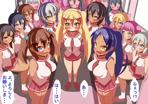Page 8 of Mesugaki Manin Densha Shuppatsu Shinkou - preview thumbnail