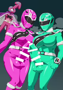 Page 3 of Super Sentai Heroines Futanari-Jamen - preview thumbnail