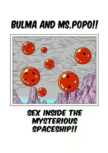 Page 3 of Dagon Ball - Bulma Meets Mr. Popo - Sex Inside the Mysterious Spaceship (decensored) - preview thumbnail