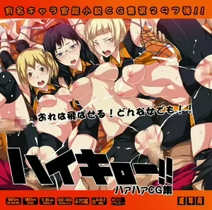 Yuumei Chara Kannou Shousetsu CG Shuu No. 297!! Haikyuu!! HaaHaa CG Shuu — hentai manga cover on Fhentai