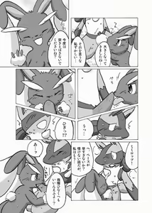 Page 9 of Lucario and Lopunny doujin - preview thumbnail