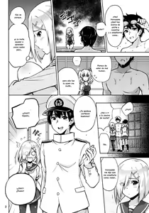 Page 3 of Kyouei Mizugi na Kashima-san to Hamakaze-san to. | Together with Kashima and Hamakaze Wearing sport swimsuits. - preview thumbnail
