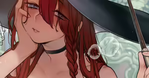 Biyaku no Bainin to Choutatsu Saki no Majo — hentai manga cover on Fhentai