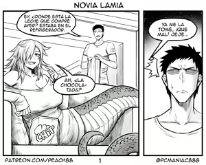 Lamia GF | Novia Lamia - hentai manga cover image