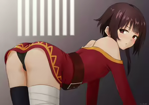 Page 3 of Megumin ni Oshiri wo Misete Morau Dake no Tsumori Datta Kedo Kekkyoku Saigo made Yacchaimashita - preview thumbnail