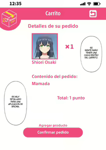 Page 8 of Woman Eats ~Yume no Bishoujo Takuhai Appli~ | Woman Eats ~Aplicación de Ensueño de Chicas a domicilio~ + Bonus - preview thumbnail