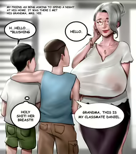 MY FRIEND'S GRANDMA — hentai manga cover on Fhentai