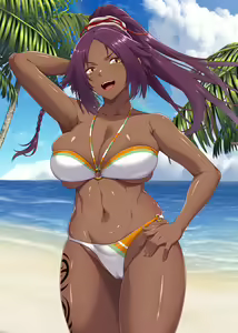 Page 3 of Yoruichi-san Tekoki & Kijoui Nama Nakadashi Sakusei - preview thumbnail