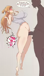 Page 15 of Kirito's visual bug in SAO (decensored) - preview thumbnail