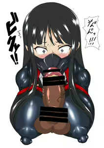 Page 2 of Mio Akiyama Blowjob Monster - preview thumbnail