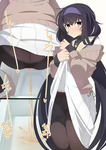 Page 4 of Yogoreta Pants to Tights o Misete kureru Kozeki Ui-chan - preview thumbnail