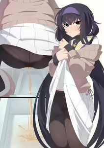 Page 9 of Yogoreta Pants to Tights o Misete kureru Kozeki Ui-chan - preview thumbnail