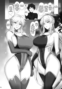 Page 18 of Kyouei Tokusei no Servant to 2 | Servants With The Swimsuit Trait 2 - preview thumbnail