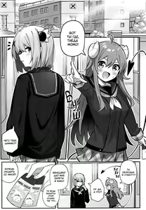 Page 4 of Momo-chan Yamiochi Shita!? - preview thumbnail