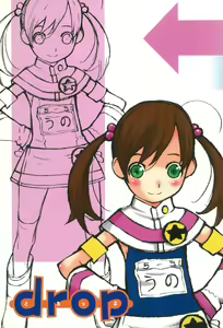 drop — hentai manga cover on Fhentai